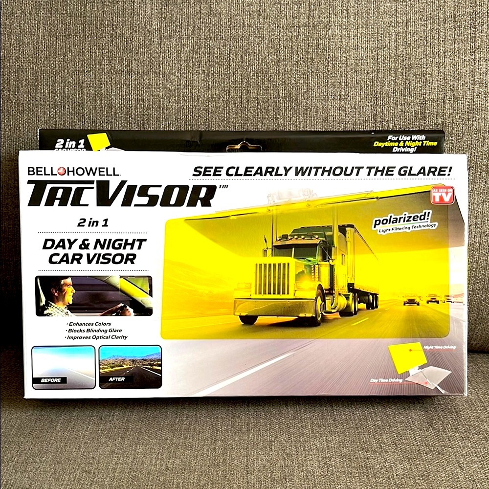 TacVisor Day & Night Car Visor
